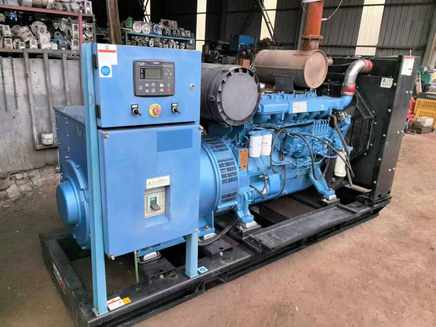 秀峰500kW 柴油发电机组可带动设备功率的计算公式是什么？